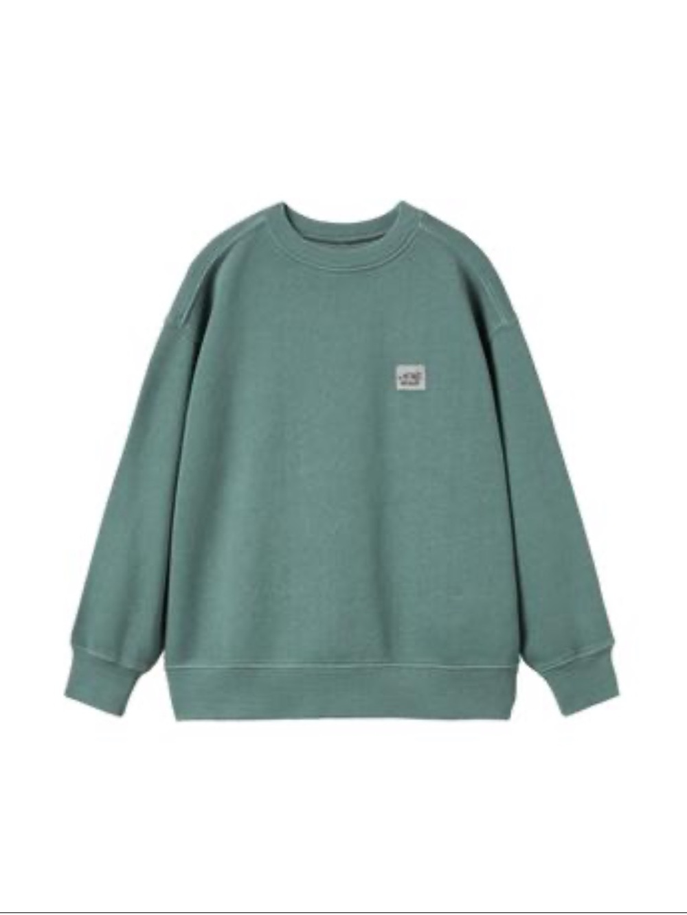 Zara Washed Detail Crewneck Sweatshirt - Green/Blue size 13-14/164